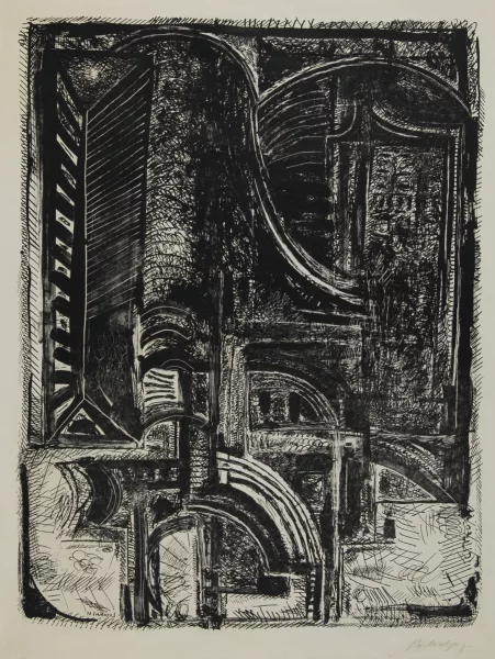 Bernhard Luginbühl — Strahler II, 1961