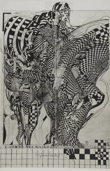 Bernhard Luginbühl — L'homme qui marche, 1974/1982