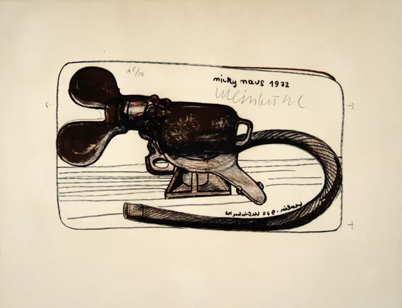 Bernhard Luginbühl — Micky Maus, 1972