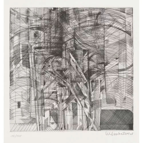 Bernhard Luginbühl — "Strahler II".