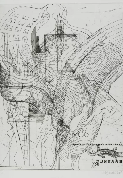 Bernhard Luginbühl — L'homme qui marche, 1974