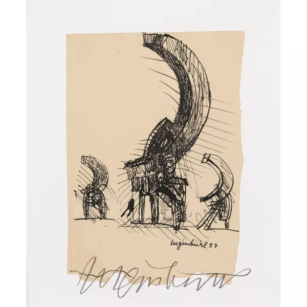 Bernhard Luginbühl — Aggression.