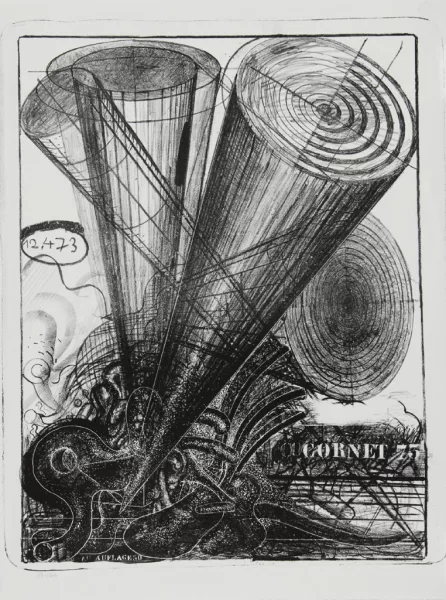 Bernhard Luginbühl — Cornet, 1973