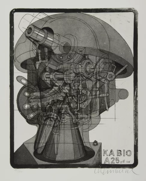 Bernhard Luginbühl — Kanonier Bio / Ka Bio A 25, 1972