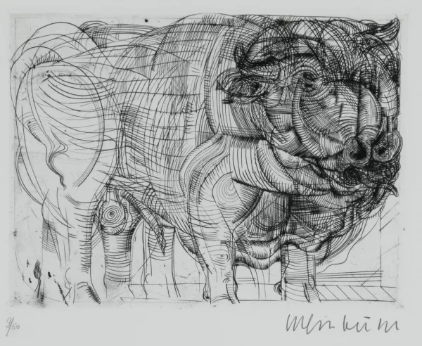 Bernhard Luginbühl — Stier, 1960