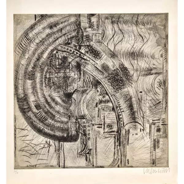 "Radierung III"