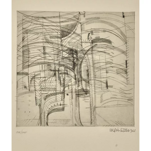 Bernhard Luginbühl — "Strahler I".