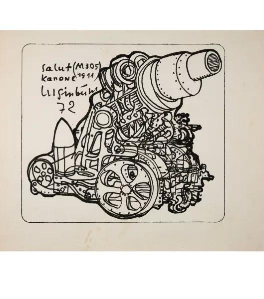 Bernhard Luginbühl — Salut Kanone (M305 / 1911)