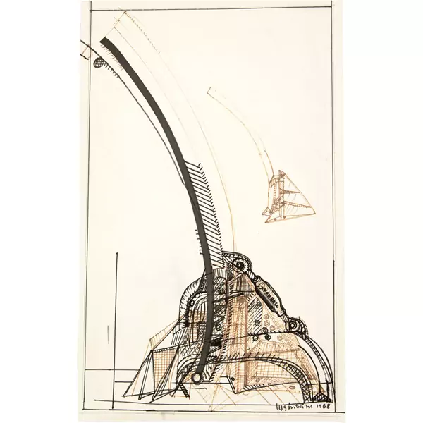 Bernhard Luginbühl — Stengel — Galerie Kornfeld