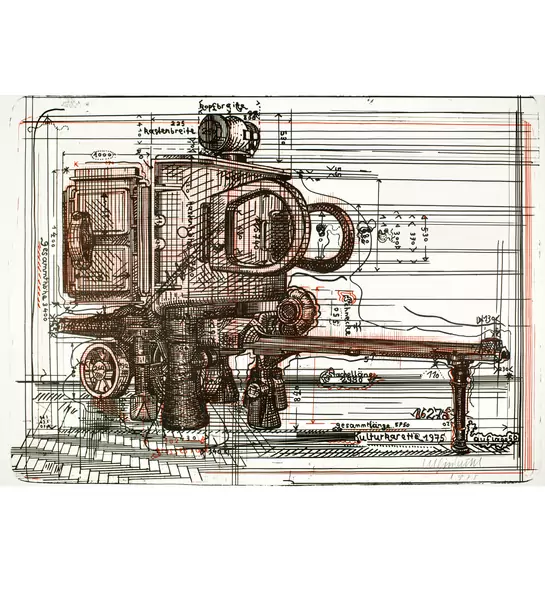 Bernhard Luginbühl — Kulturkarrette — Galerie Kornfeld