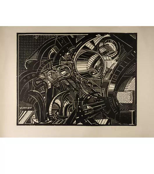 Bernhard Luginbühl — Plan für Zyklop — Galerie Kornfeld