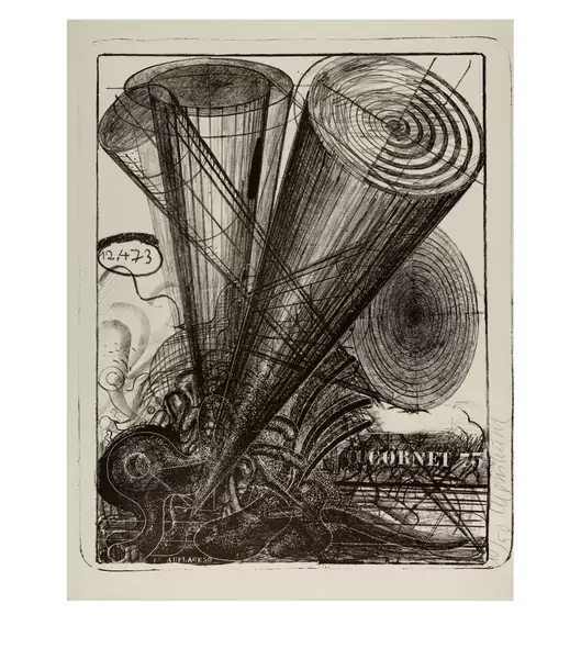 Bernhard Luginbühl — Cornet. - Grosser St. Bernhard — Galerie Kornfeld