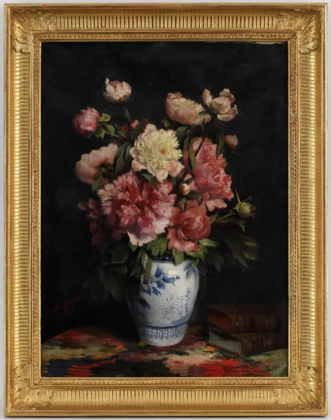 Berthe Delorme — Bouquet de fleurs,