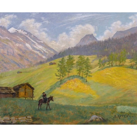 Walliser Sommerlandschaft