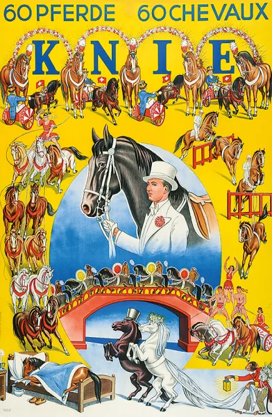Berthold Richter — Knie 60 Pferde 60 Chevaux, 1938
