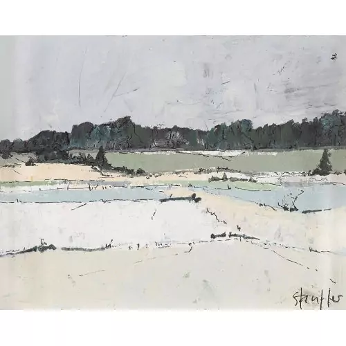 Landschaft am Waldrand