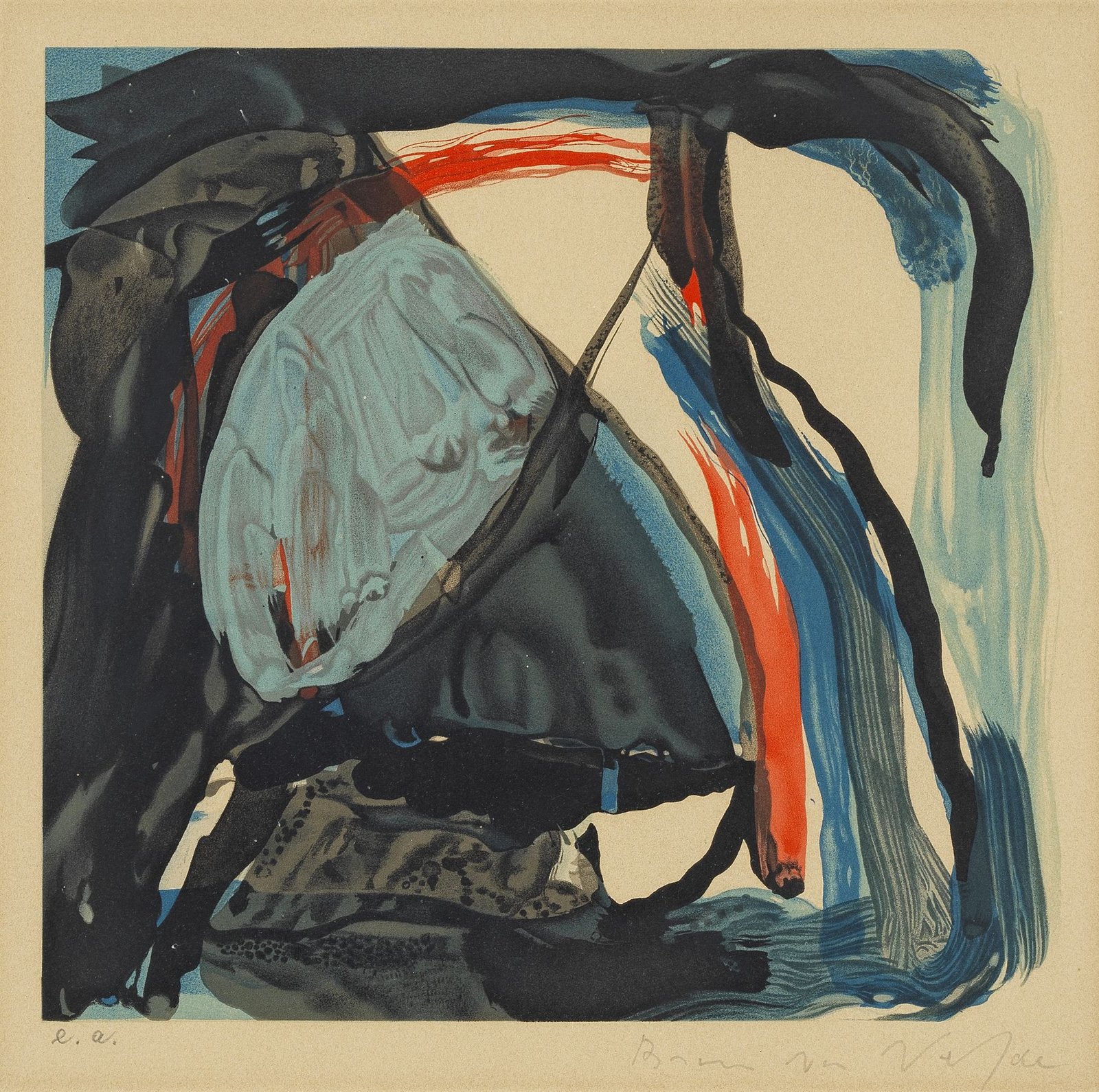 Sans titre bleu (1961)