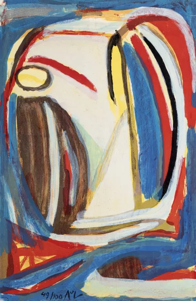 Bram Van Velde — Composition