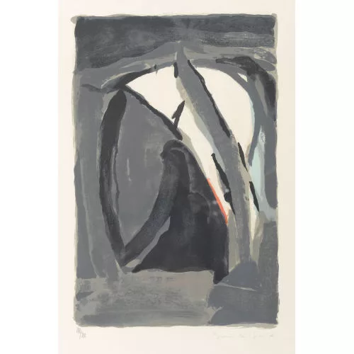 Bram van Velde — "Lumière noir".