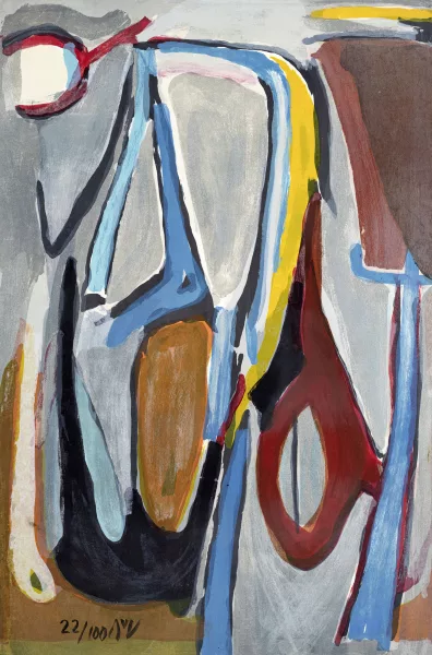 Bram Van Velde — Composition
