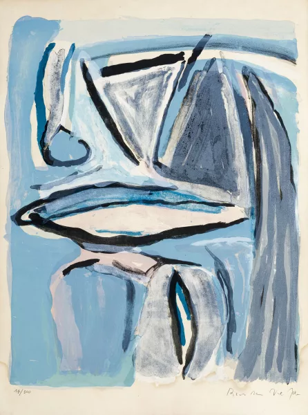 Bram van Velde — "Composition",