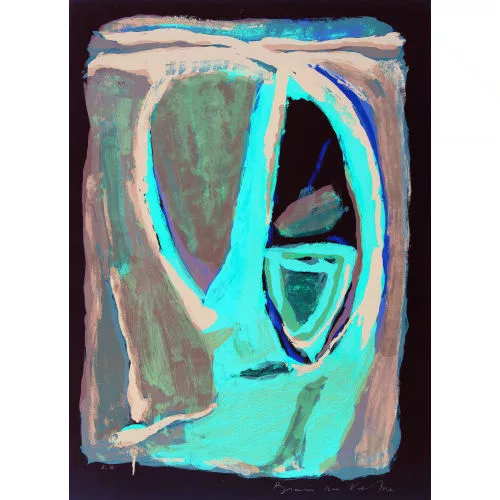 Bram van Velde — Tête.