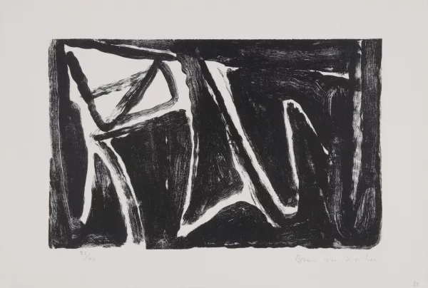 Bram van Velde — 4 Blätter: Untitled