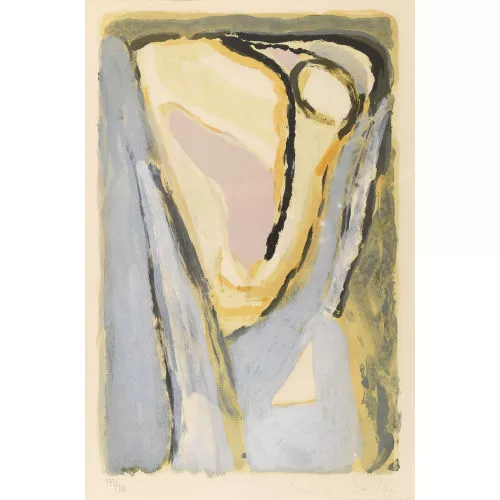 Bram van Velde — "Lumière pâle".