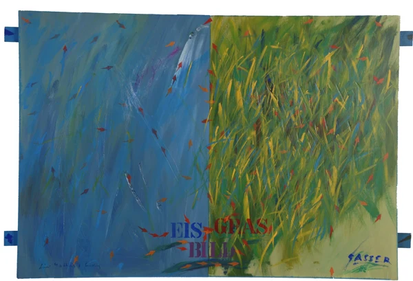 Bruno Gasser — Eis Gras Bild, 1988