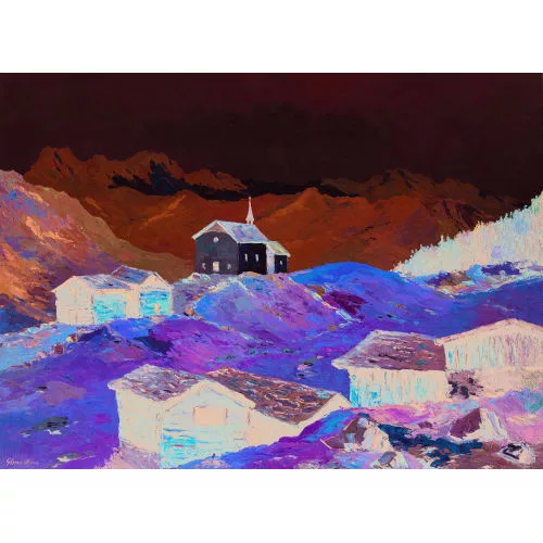 Bruno Gherri-Moro — Bettmeralp im Sommer.