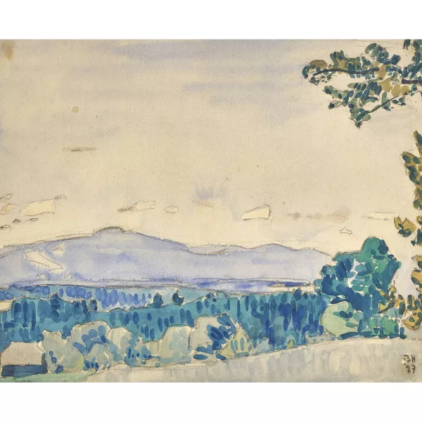 Bruno Hesse — Weite Landschaft.