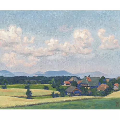Sommerliche Ansicht von der Oschwand