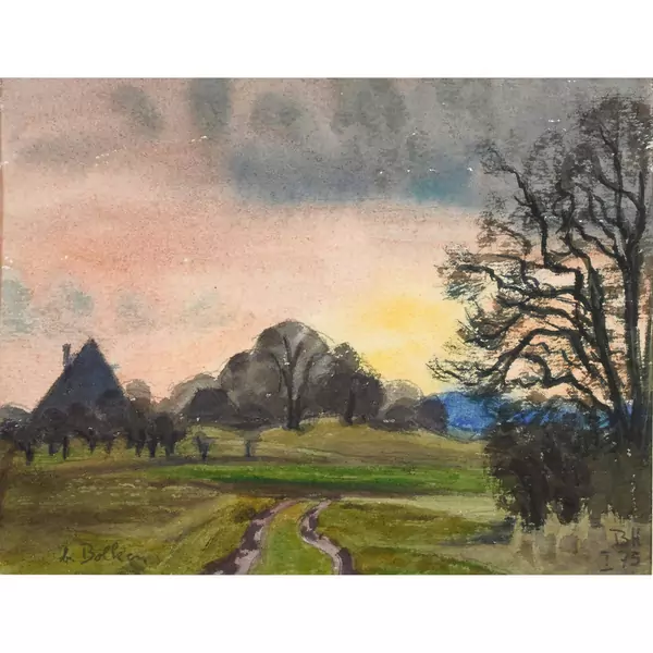 "Abendstimmung bei Bolken"