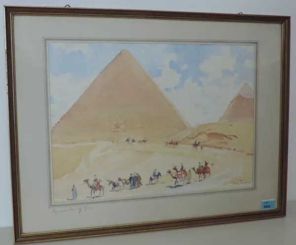 Burger, Willy Friedrich — Pyramides of Gize