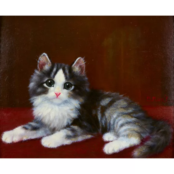 Burkhard Flury genannt Katzen-Flury — Kätzchen.