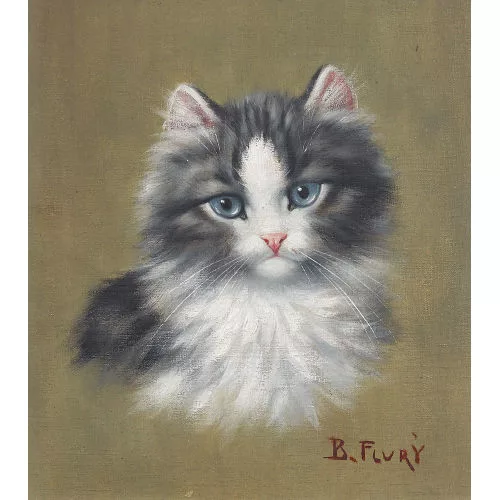 Burkhard Flury genannt Katzen-Flury — Katzenkopf.