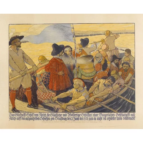 Burkhard Mangold — "Das glückhafft Schiff von Zürich...".