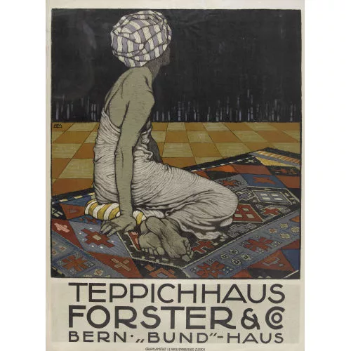 Burkhard Mangold — "Teppichhaus Forster & Co. Bern".