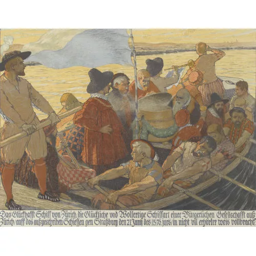 Burkhard Mangold — "Das glückhaft Schiff von Zürich...".