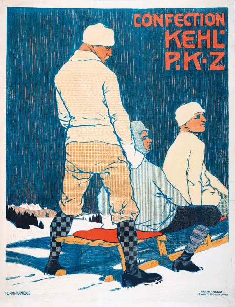 Burkhard Mangold — Confection Kehl - P.K.Z, 1909