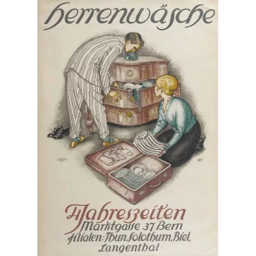 Burkhard Mangold — "Herrenwäsche 4 Jahreszeiten".