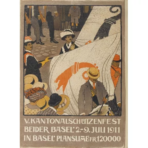 Burkhard Mangold — "V. Kantonalschützenfest beider Basel 1911".