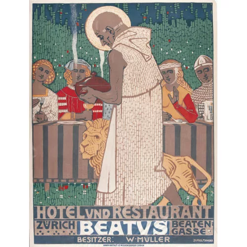 Burkhard Mangold — "Hotel und Restaurant Beatus".