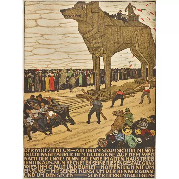 "Der Wolf zieht um..."