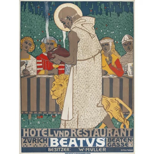 Burkhard Mangold — "Hotel und Restaurant Beatus".