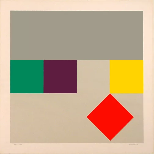 Camille Graeser — Translokation III, 1970
