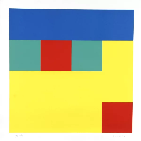 Camille Graeser — Mappe. Dislokationen, 1974