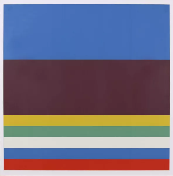 Camille Graeser — Relation mit fünfteiligem Drittel, 1973