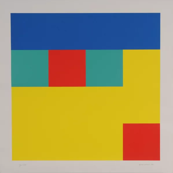 Camille Graeser — Mappe. Dislokationen, 1974