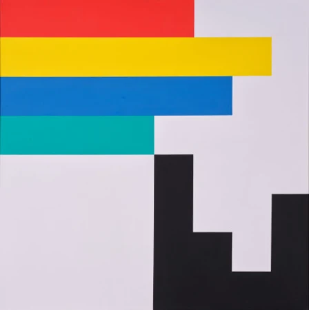 Dislokation mit Farbwechsel, 1974